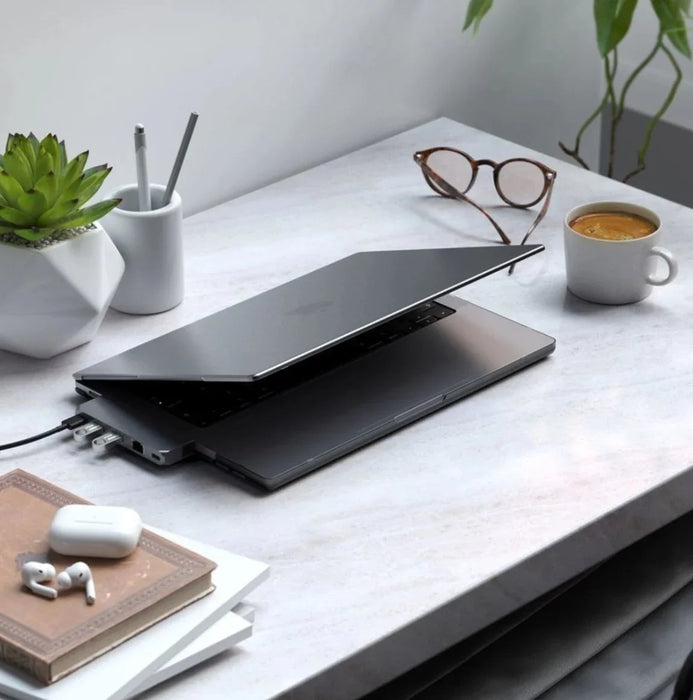 Satechi Eco Hardshell Case for MacBook Pro 14" (Space Grey) - LX2001 - Homewares, Outdoor, Phone Accessories, Cases, Speakers, Headphones + More -