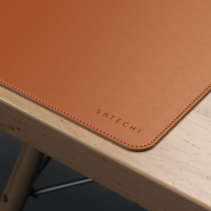 Satechi Eco Leather Desk Mat Mouse Pad - Brown ST-LDMN 879961008321