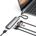Satechi Slim USB-C MultiPort Adapter Version 2 - Space Grey ST-SCMA2M 879961007898