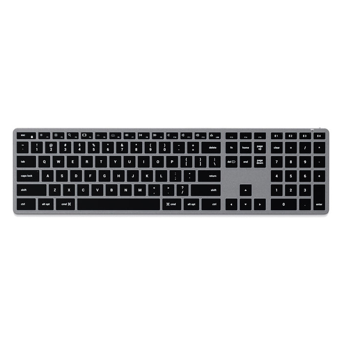 Satechi Slim X3 Bluetooth Backlit Keyboard - Space Grey ST-BTSX3M 879961009052