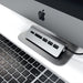 Satechi USB-C Aluminum USB 3.0 Hub & Micro / SD Card Reader - Space Grey ST-TCHCRM 879961007164