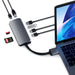 Satechi USB-C Dual Multimedia Adapter 4K HDMI / Micro SD Reader - Space Grey ST-TCDMMAM 879961008376