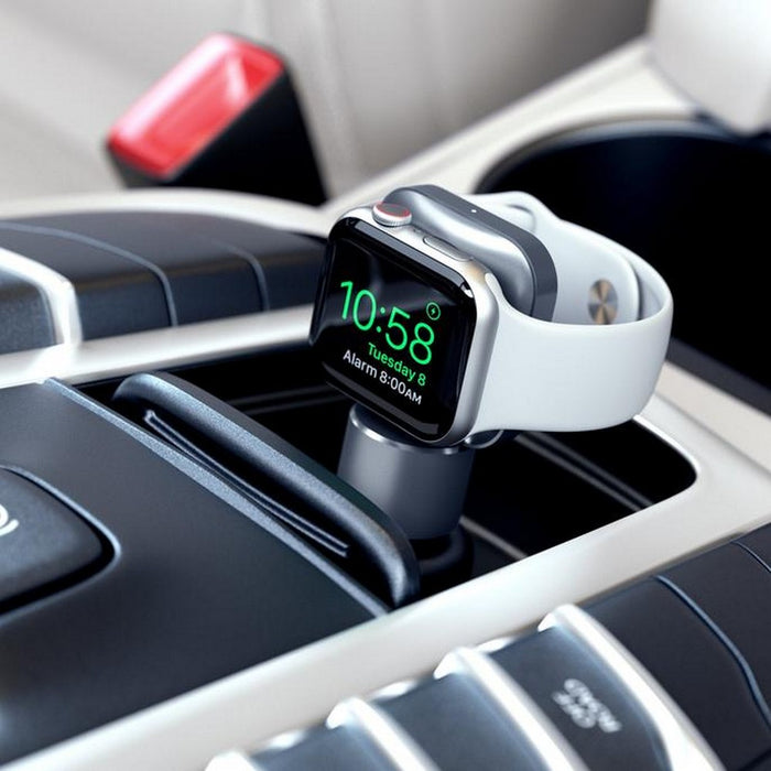 Satechi USB-C Magnetic Charging Dock for Apple Watch - Space Grey ST-TCMCAWM 628110858306