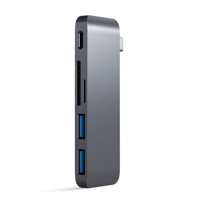 Satechi USB-C Type-C Pro MicroSD SD Card 2x USB 3.0 Hub - Space Grey ST-TCUPM
