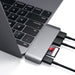 Satechi USB-C Type-C Pro MicroSD SD Card 2x USB 3.0 Hub - Space Grey ST-TCUPM
