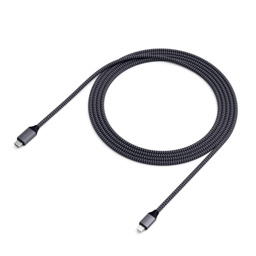 Satechi USB-C to Lightning Charging 1.8M Cable - Space Grey ST-TCL18M 879961008246