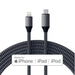 Satechi USB-C to Lightning Charging 1.8M Cable - Space Grey ST-TCL18M 879961008246