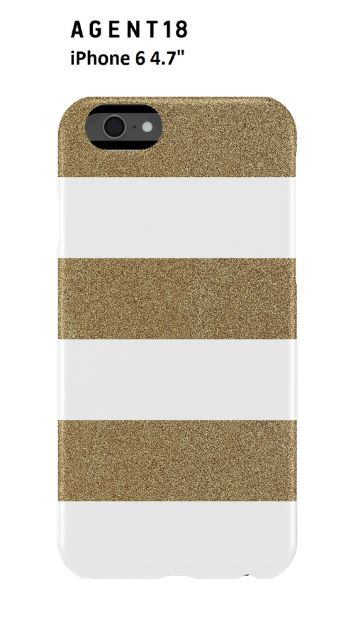 Agent18 Glitter Stripes Case Apple iPhone 6 A112SL-265