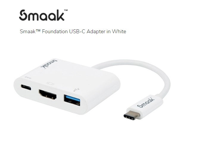 Smaak™ Foundation USB-C Adapter USB 3.0 + HDMI + USB-C Hub SMKCH-FD-AHCW