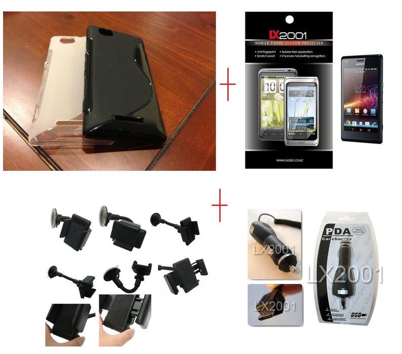 Sony Xperia M Case Car Kit Holder Charger