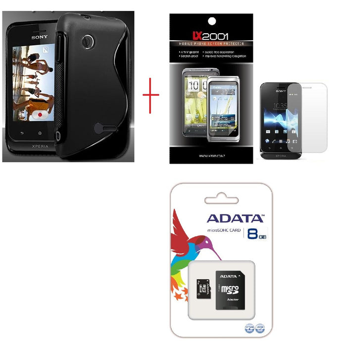 Sony Xperia Tipo Case 8GB MicroSD Card