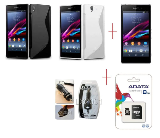 Sony Xperia Z1 Case 8GB Card Car Charger - LX2001 - Homewares, Outdoor, Phone Accessories, Cases, Speakers, Headphones + More -