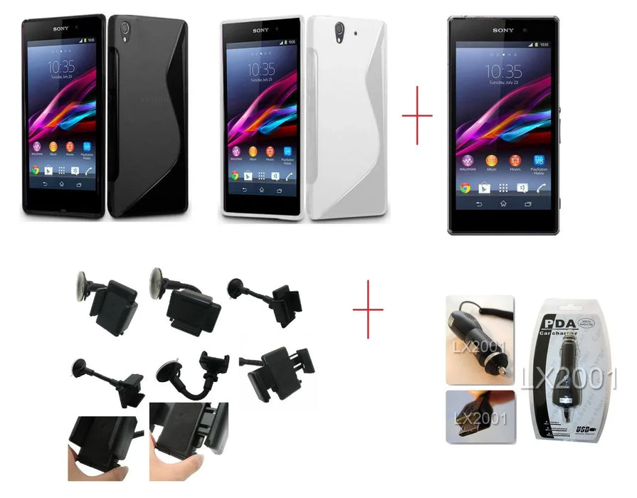 Sony Xperia Z1 Case Car Kit Holder Charger - LX2001 - Homewares, Outdoor, Phone Accessories, Cases, Speakers, Headphones + More -