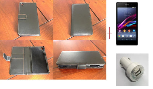 Sony Xperia Z1 Leather Case Dual USB Car Charger - LX2001 - Homewares, Outdoor, Phone Accessories, Cases, Speakers, Headphones + More -