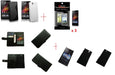 Sony Xperia Z Leather Gel Hard Rubber Case + 3x SP - LX2001 - Homewares, Outdoor, Phone Accessories, Cases, Speakers, Headphones + More -