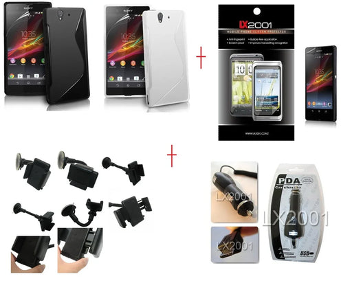 Sony Xperia Z Case Car Kit Holder Charger - LX2001 - Homewares, Outdoor, Phone Accessories, Cases, Speakers, Headphones + More -