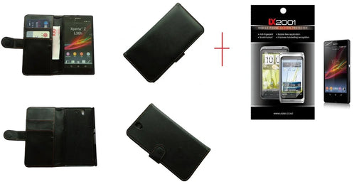 Sony Xperia Z Leather Case + Screen Protector - LX2001 - Homewares, Outdoor, Phone Accessories, Cases, Speakers, Headphones + More -