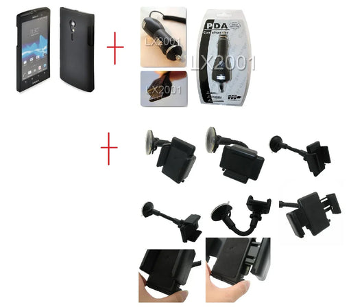 Sony Xperia Ion Hard Case Car Kit Holder Charger - LX2001 - Homewares, Outdoor, Phone Accessories, Cases, Speakers, Headphones + More -