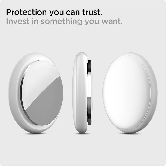 Spigen Apple AirTag Airskin Protective Film - Clear Matte (4 Pack) AFL03151 8809756648939