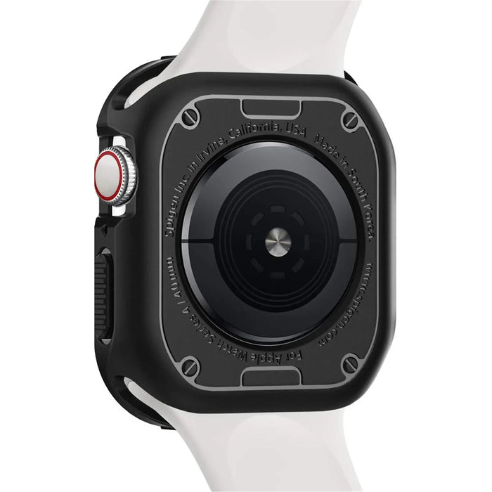 Spigen Apple Watch 6/SE/5/4 44mm Rugged Armor Case - Black 062CS24469 8809613760354 - LX2001 - Homewares, Outdoor, Phone Accessories, Cases, Speakers, Headphones + More -