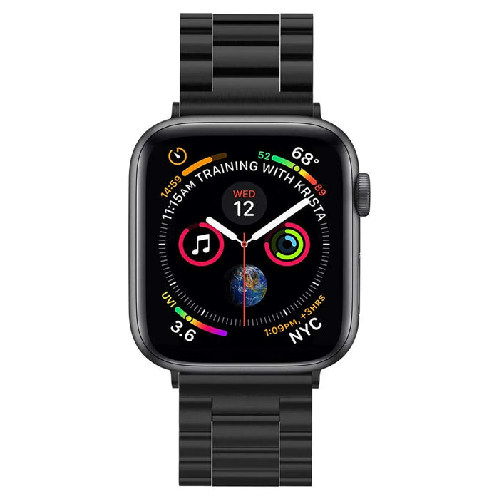 Spigen Apple Watch Series 42mm / 44mm Premium Stainless Steel Strap - Black 062MP25403 8809613768824 - LX2001 - Homewares, Outdoor, Phone Accessories, Cases, Speakers, Headphones + More -