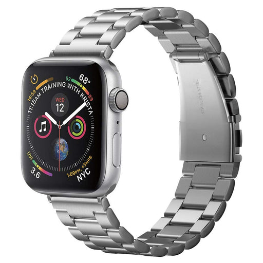 Spigen Apple Watch 42mm / 44mm Premium Stainless Steel Strap - Silver 062MP25404 8809613768831