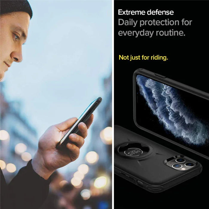 Spigen Apple iPhone 11 Pro Bike Mount Protective Case - Black ACS00278 8809685620921 - LX2001 - Homewares, Outdoor, Phone Accessories, Cases, Speakers, Headphones + More -