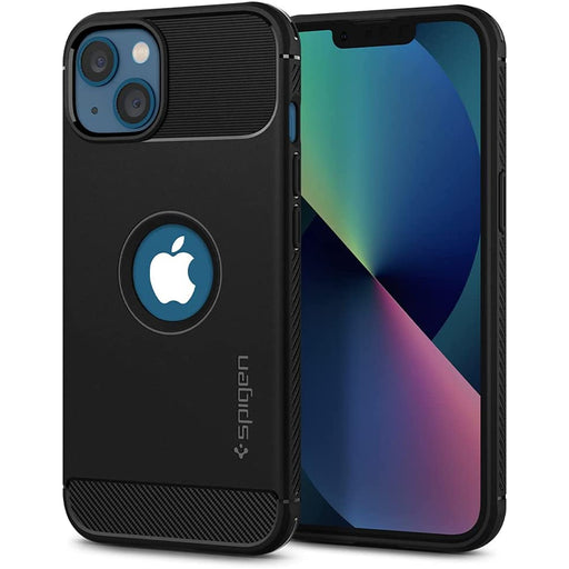 Spigen Apple iPhone 13 6.1" Rugged Armor Case - Black ACS03518 8809811852165