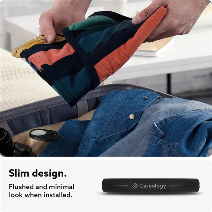 Spigen Caseology Apple AirTag Vault Case - Black AMP01439 - LX2001 - Homewares, Outdoor, Phone Accessories, Cases, Speakers, Headphones + More -