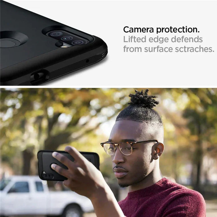 Spigen Samsung Galaxy A11 6.4" (2020) Tough Armor Case - Metal Slate ACS00857 - LX2001 - Homewares, Outdoor, Phone Accessories, Cases, Speakers, Headphones + More -