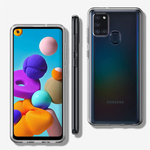 Spigen Samsung Galaxy A21Ss 6.5" (2020) Liquid Crystal Case - Crystal Clear ACS00975
