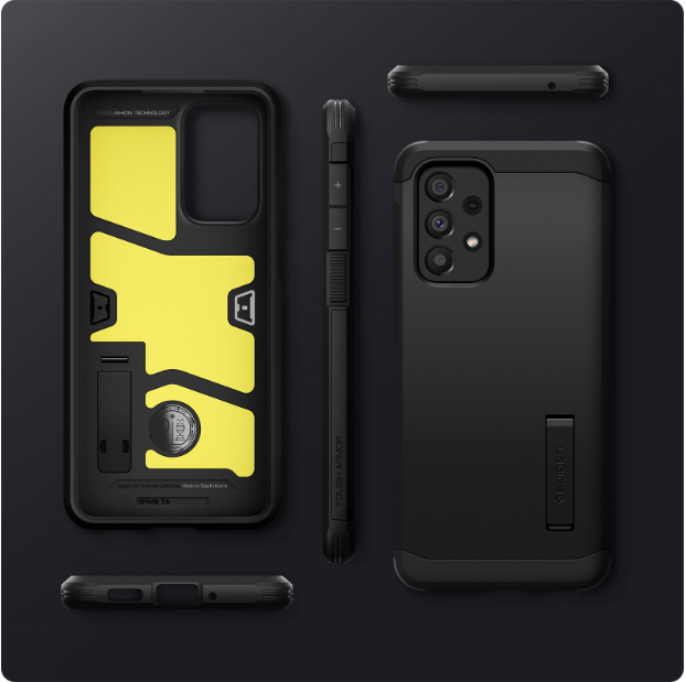 Spigen Samsung Galaxy A33 5G 6.4" Tough Armor Case - Black