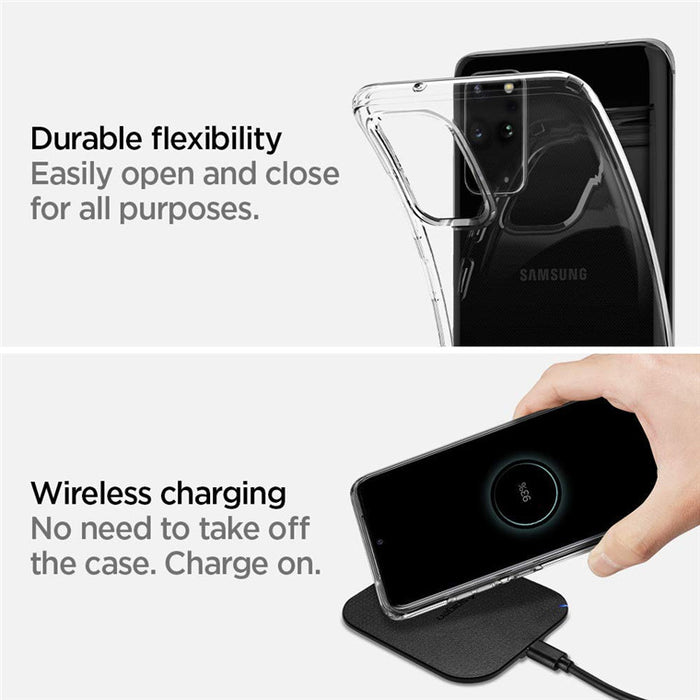 Spigen Samsung Galaxy S20 Plus / S20+ 6.7" Liquid Crystal Case - Crystal Clear ACS00751 8809685626145