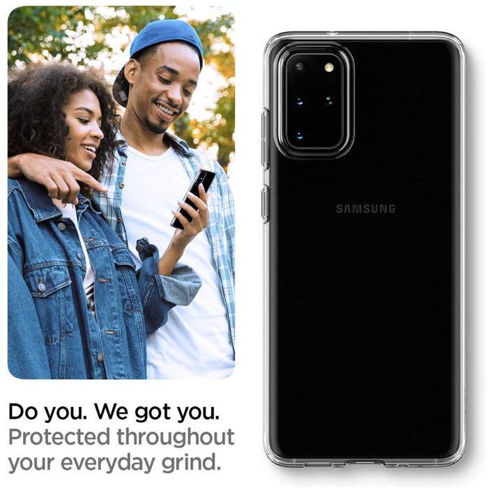 Spigen Samsung Galaxy S20 Plus / S20+ 6.7" Liquid Crystal Case - Crystal Clear ACS00751 8809685626145