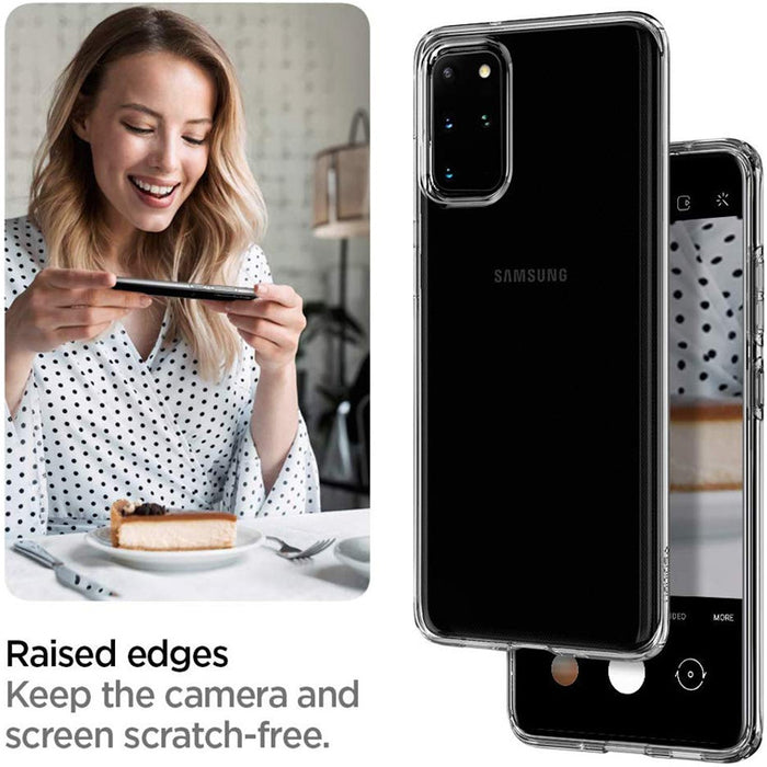 Spigen Samsung Galaxy S20 Plus / S20+ 6.7" Liquid Crystal Case - Crystal Clear ACS00751 8809685626145
