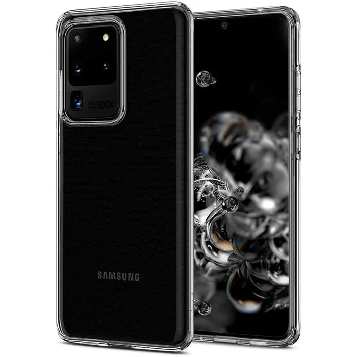 Spigen Samsung Galaxy S20 Ultra 6.9" Liquid Crystal Case - Crystal Clear ACS00709 8809685625728 - LX2001 - Homewares, Outdoor, Phone Accessories, Cases, Speakers, Headphones + More -