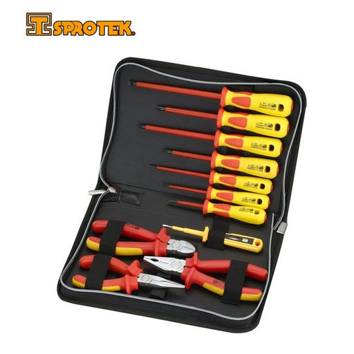 Sprotek 11 Piece Screwdriver & Plier Set TC-ELE11