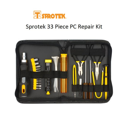 Sprotek 33 Piece Computer PC Repair Kit TC-33