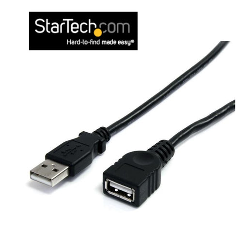 StarTech USB 2.0 1.83m Extension Cable USBEXTAA6BK