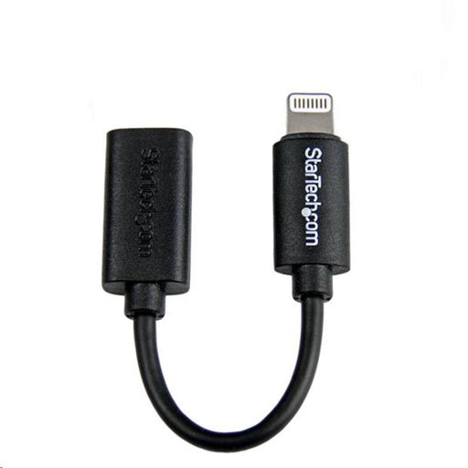 StarTech Lightning Charge Sync Cable 10.16cm - Black USBUBLTB 65030852180