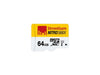 Strontium SDHC Card 64GB 100MB/S U3 UHS-I Class 10 SD Card SRN64GTFU3A1A 8886450706134