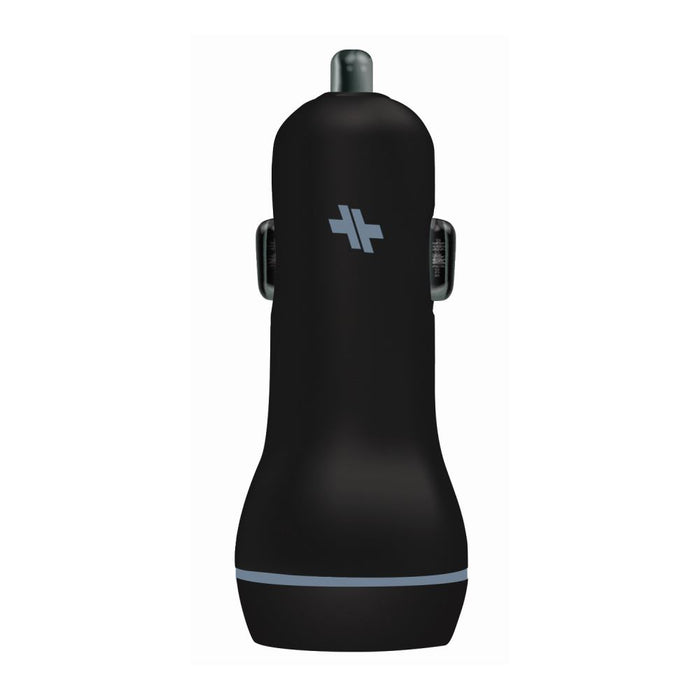 Swiss Dual Port 3.4A Universal Car Charger with Micro-USB Cable SCDC234U-B