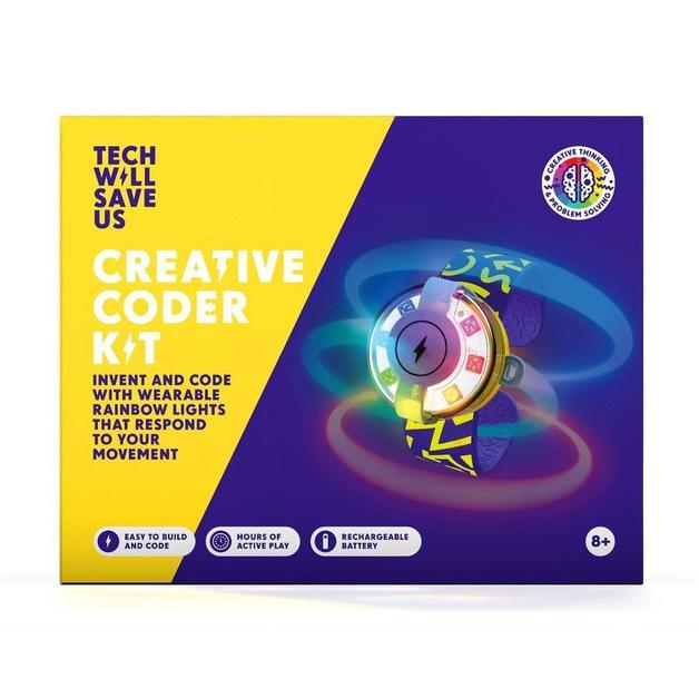 TECH WILL SAVE US Creative Coder Programming Kit 5060402301025 - LX2001 - Homewares, Outdoor, Phone Accessories, Cases, Speakers, Headphones + More -