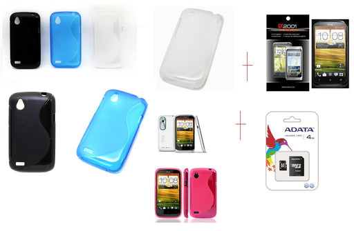 HTC Desire X Case + 4GB + SP