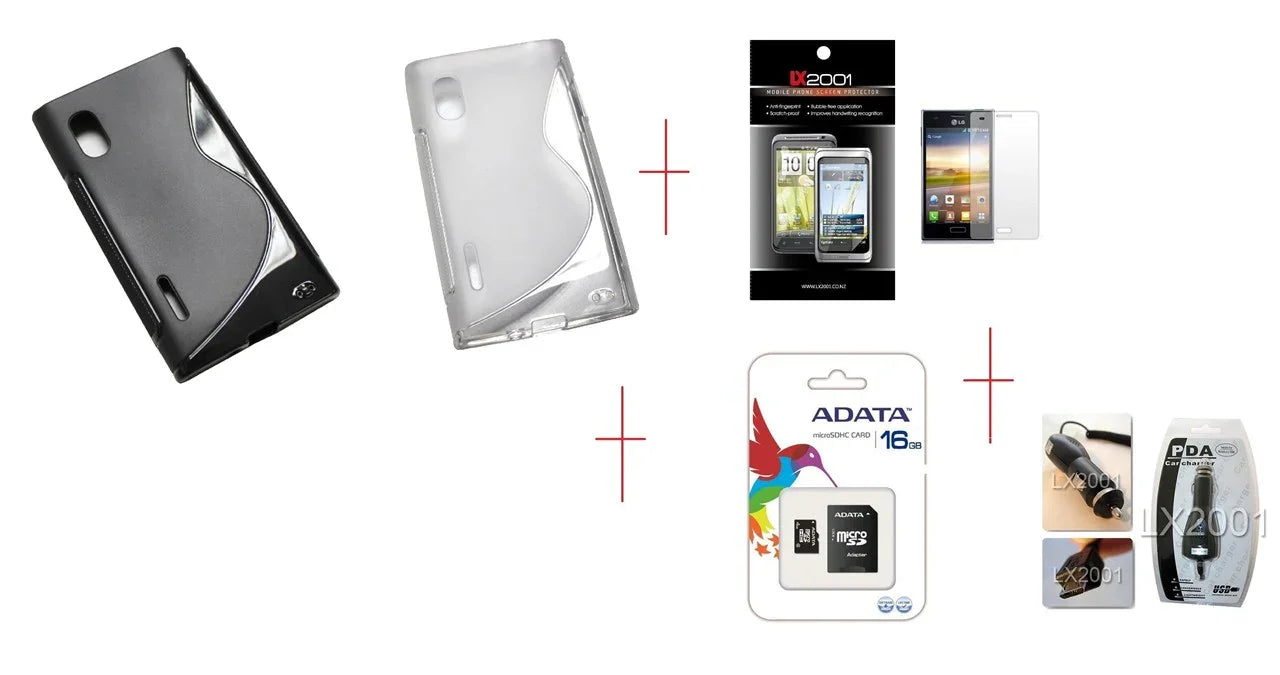 LG Optimus L5 E610 Case 16GB ChaRger - LX2001 - Homewares, Outdoor, Phone Accessories, Cases, Speakers, Headphones + More -