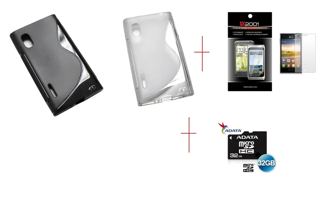LG Optimus L5 E610 GEL Case 32GB Card - LX2001 - Homewares, Outdoor, Phone Accessories, Cases, Speakers, Headphones + More -