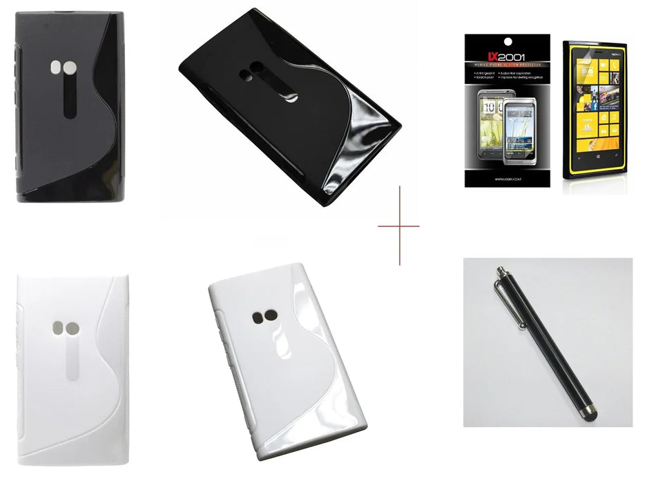 Nokia Lumia 920 Gel Case + SP + Stylus - LX2001 - Homewares, Outdoor, Phone Accessories, Cases, Speakers, Headphones + More -