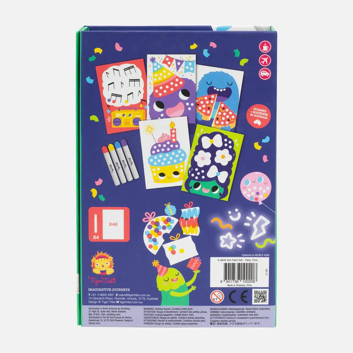 Dot Paint Set - Party Time - LX2001 - Homewares, Outdoor, Phone Accessories, Cases, Speakers, Headphones + More -