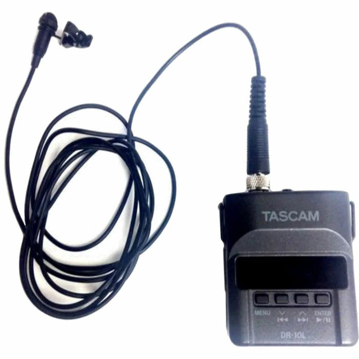 Tascam DR-10L DR10L Digital Audio Voice Recorder with Lavalier Mic - LX2001 - Homewares, Outdoor, Phone Accessories, Cases, Speakers, Headphones + More -