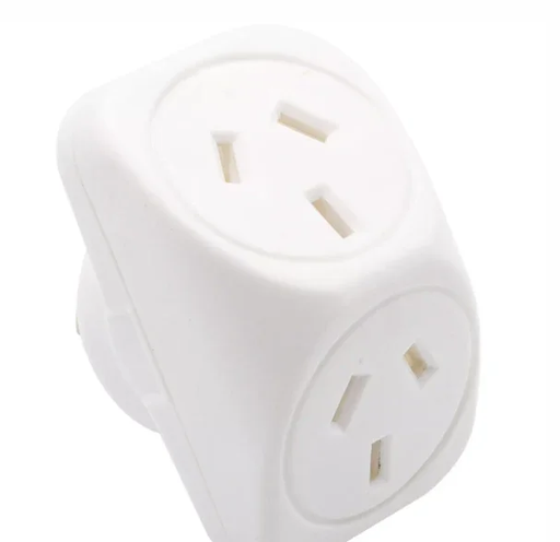 The Brute Power Co Double Adapter Angle AC Wall Plug - LX2001 - Homewares, Outdoor, Phone Accessories, Cases, Speakers, Headphones + More -